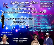 Ladies on the Move, 5th Annual Dinner - Dance Fashion Show