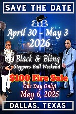 Texas Boyz Entertainment, Black & Bling Steppers Ball