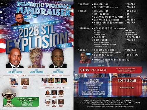 Archway Steppers, St. Louis Memorial Day Explosion