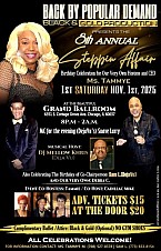 Black & Gold Productions, 8th Annual Steppin Affair