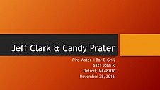 Jeff Clark & Candy Prater