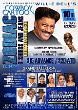 Willie Bell's, Zodiac Birthday Bash