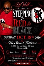 DJ Vell, Stepping in Red & Black