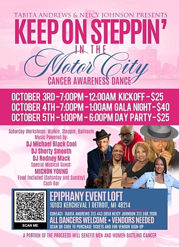 Tabita Andrews & Neicy Johnson, Keep on Steppin in the Motor City
