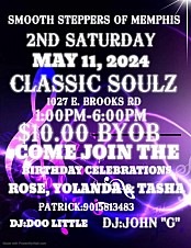 Smooth Steppers of Memphis, 2nd Saturday Classic Soulz