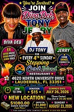 Diva Deb, Tony & Jerry, 4th Sunday Stepping