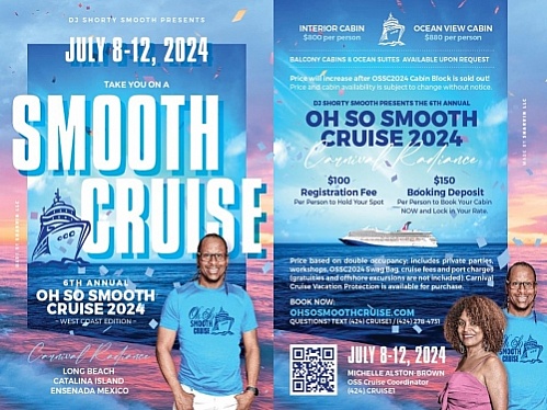 DJ Shorty Smooth, Oh So Smooth Cruise 2024