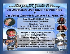 Popeye 419 Productions, Spring Bling Steppin & Ballroom Affair