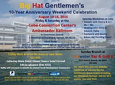 Big Hat Gentlemen, 10th Anniversary