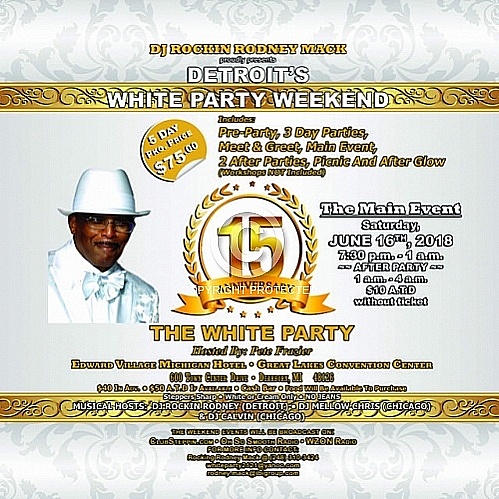 DJ Rockin Rodney, Detroit White Party