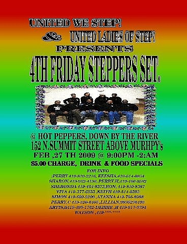 United We Step & United Ladies of Step, 4th Friday Steppers Set